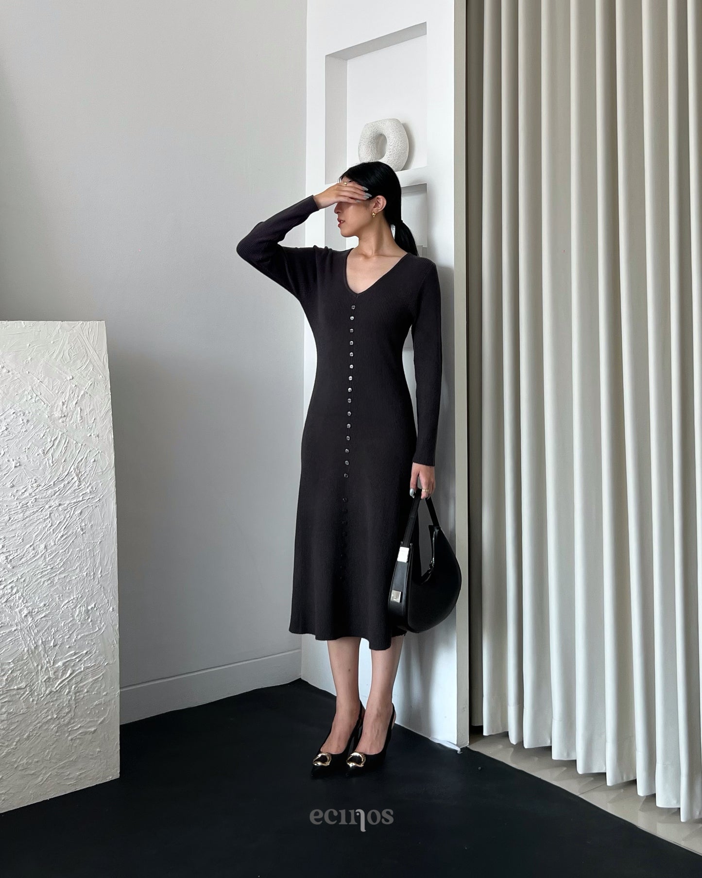 ECINOS - Natasha Knitted Dress