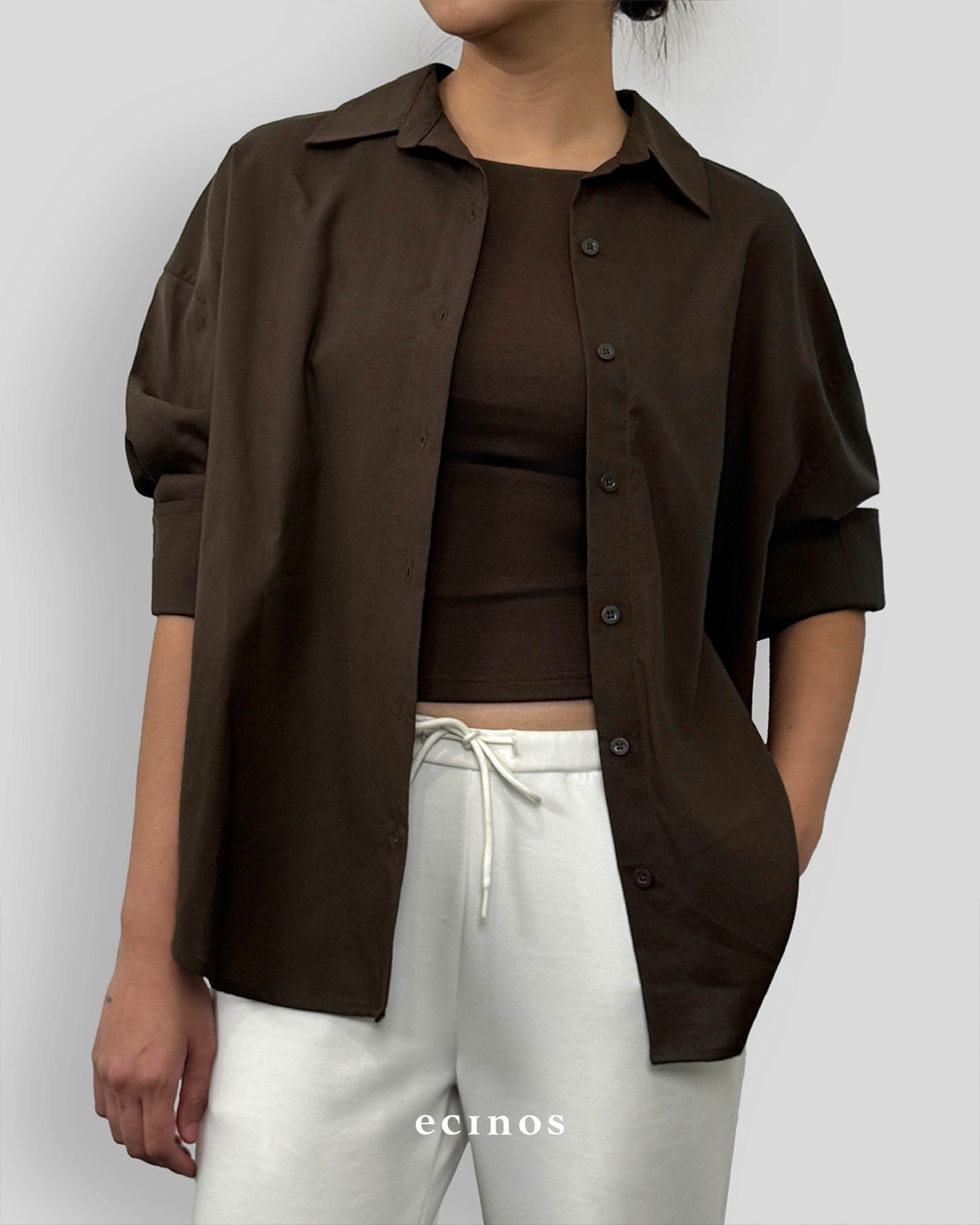 ECINOS - Philia Oversized Linen Shirt 2.0