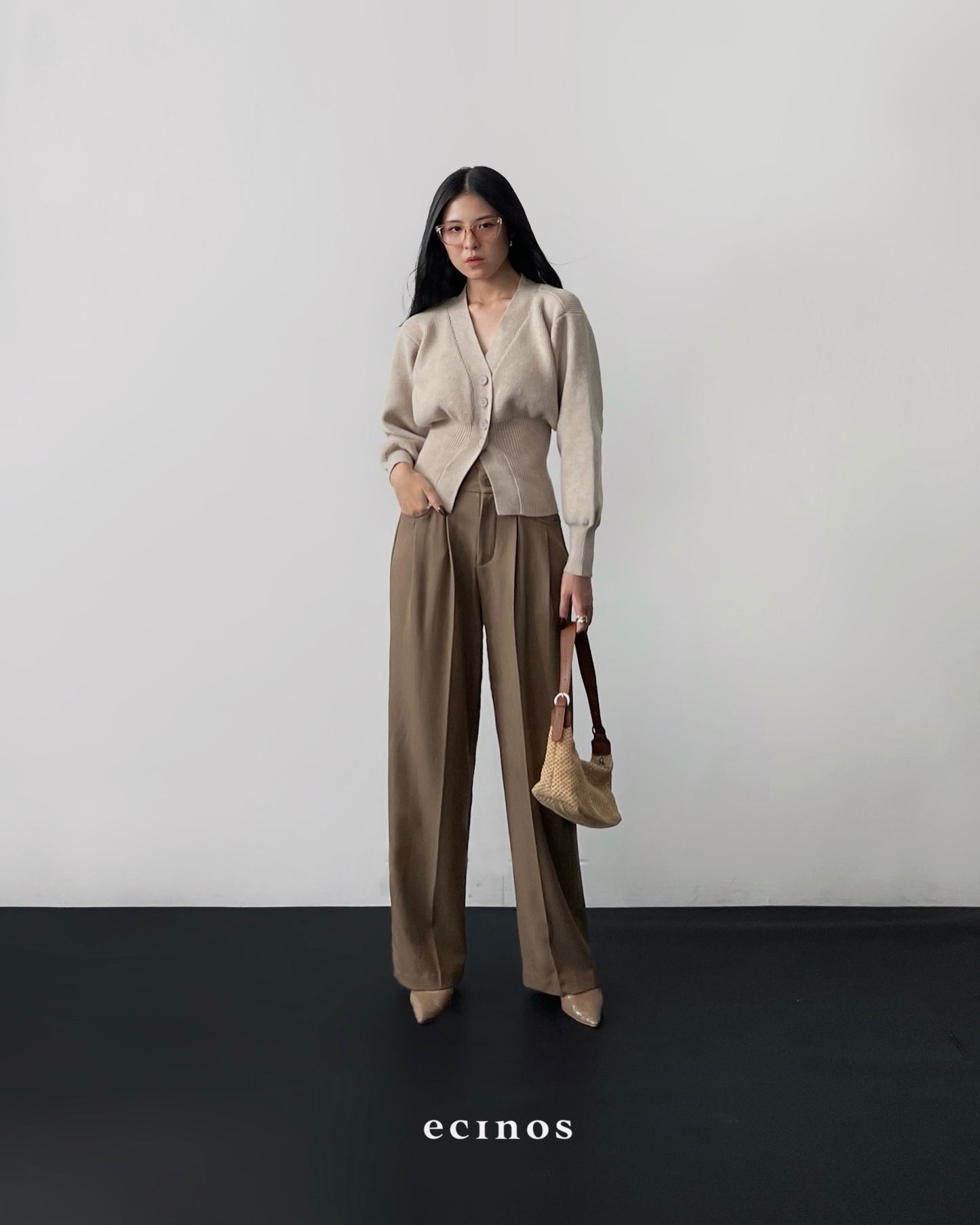 ECINOS - Times Fitted Cardigan