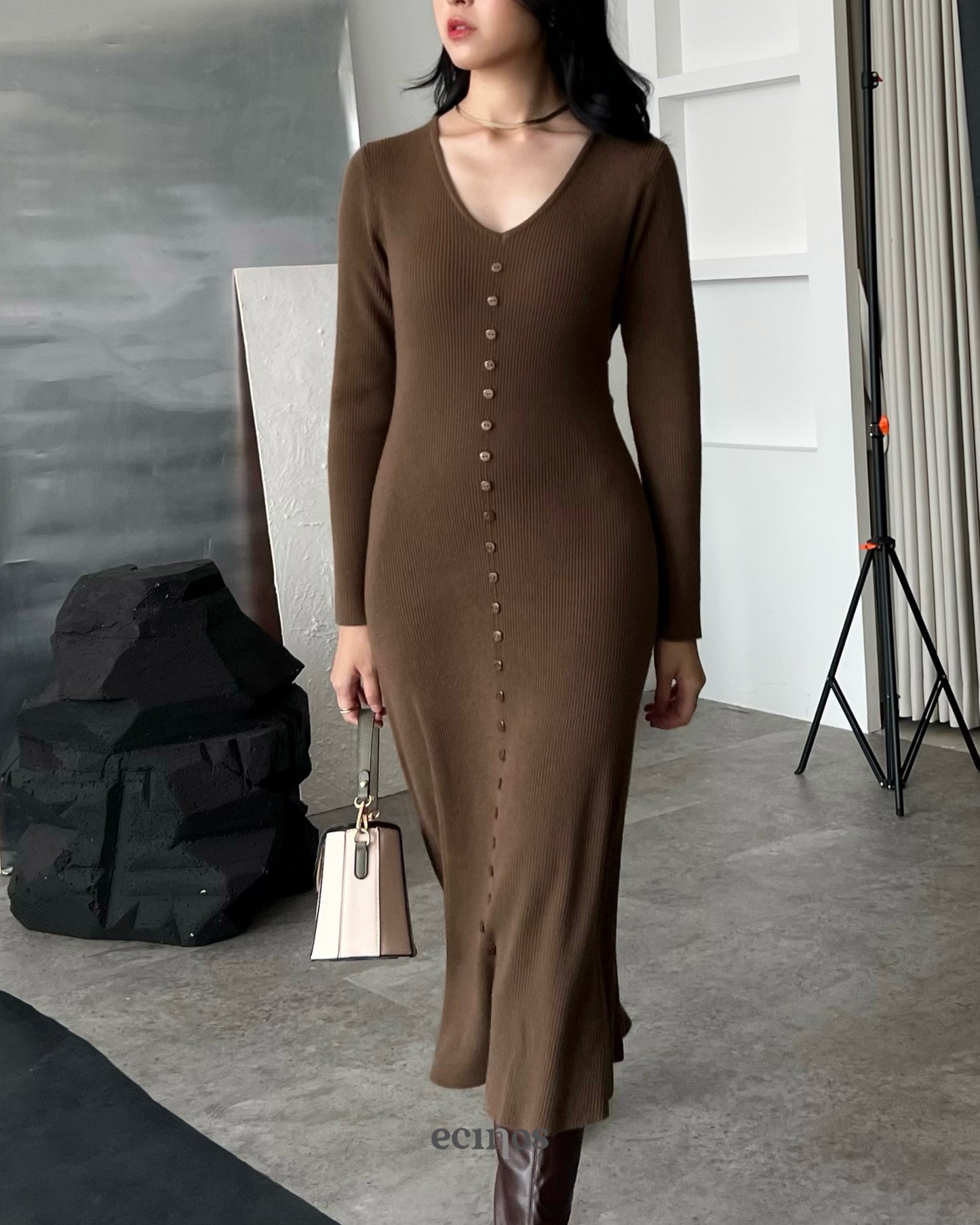 ECINOS - Natasha Knitted Dress