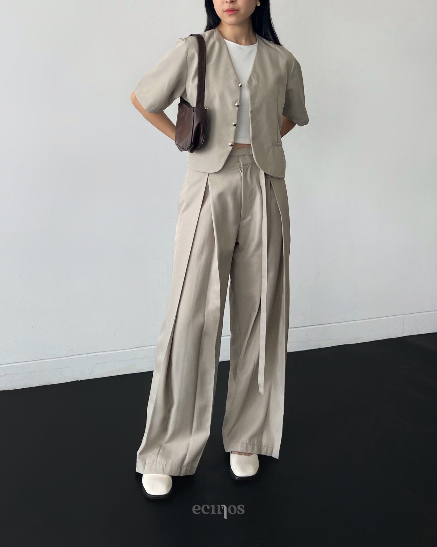 ECINOS - Winter Pleated Trousers 2.0