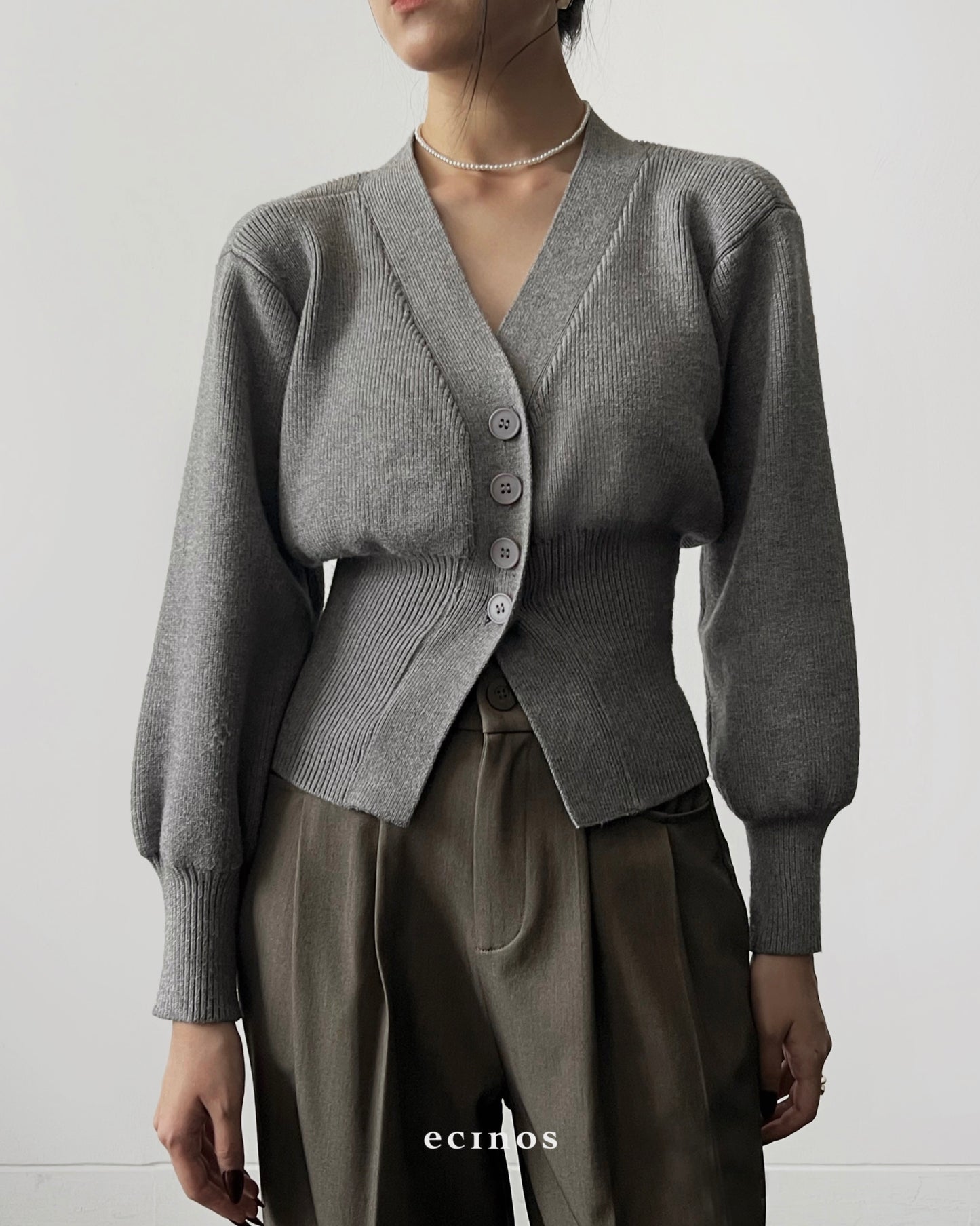 ECINOS - Times Fitted Cardigan