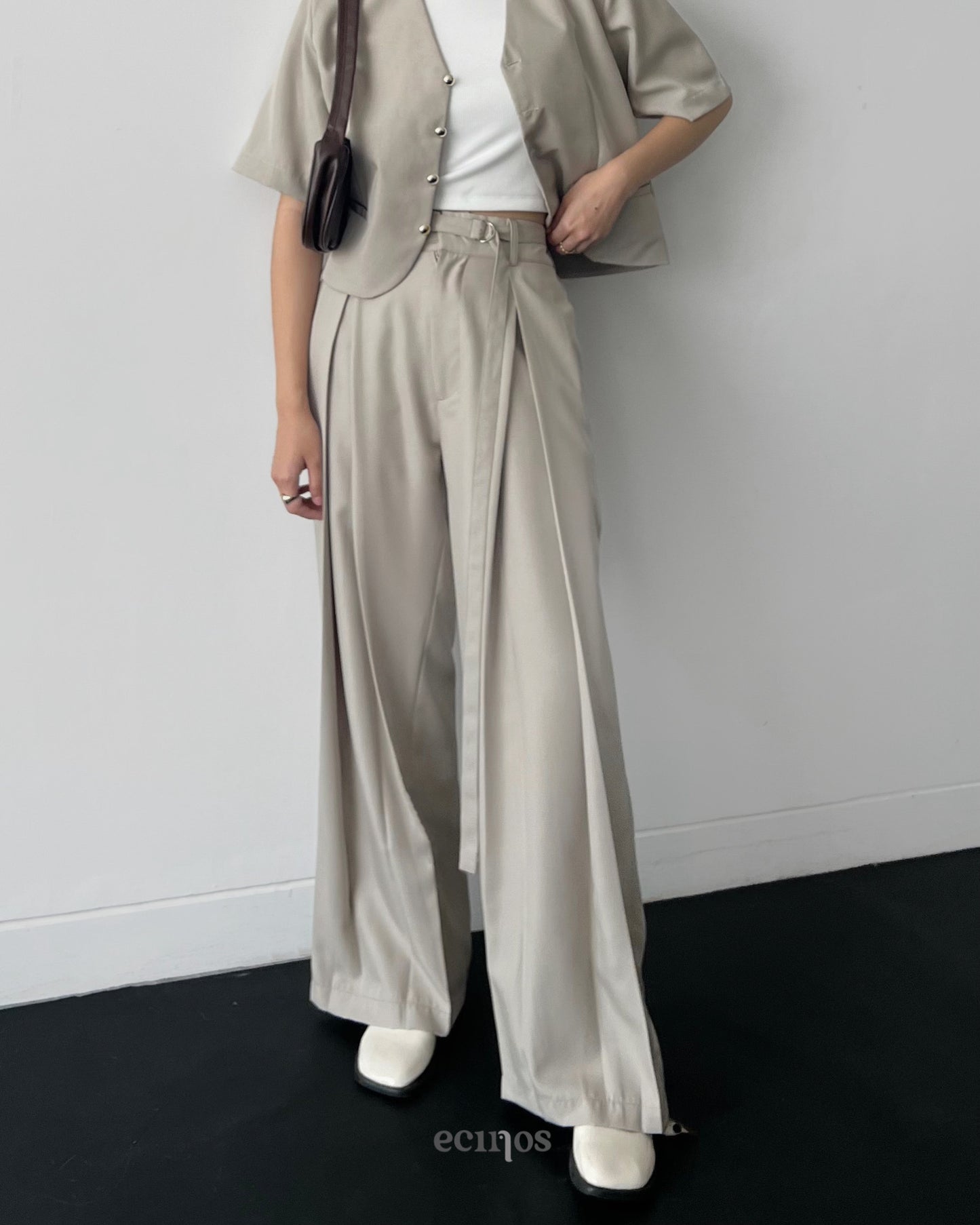 ECINOS - Winter Pleated Trousers 2.0