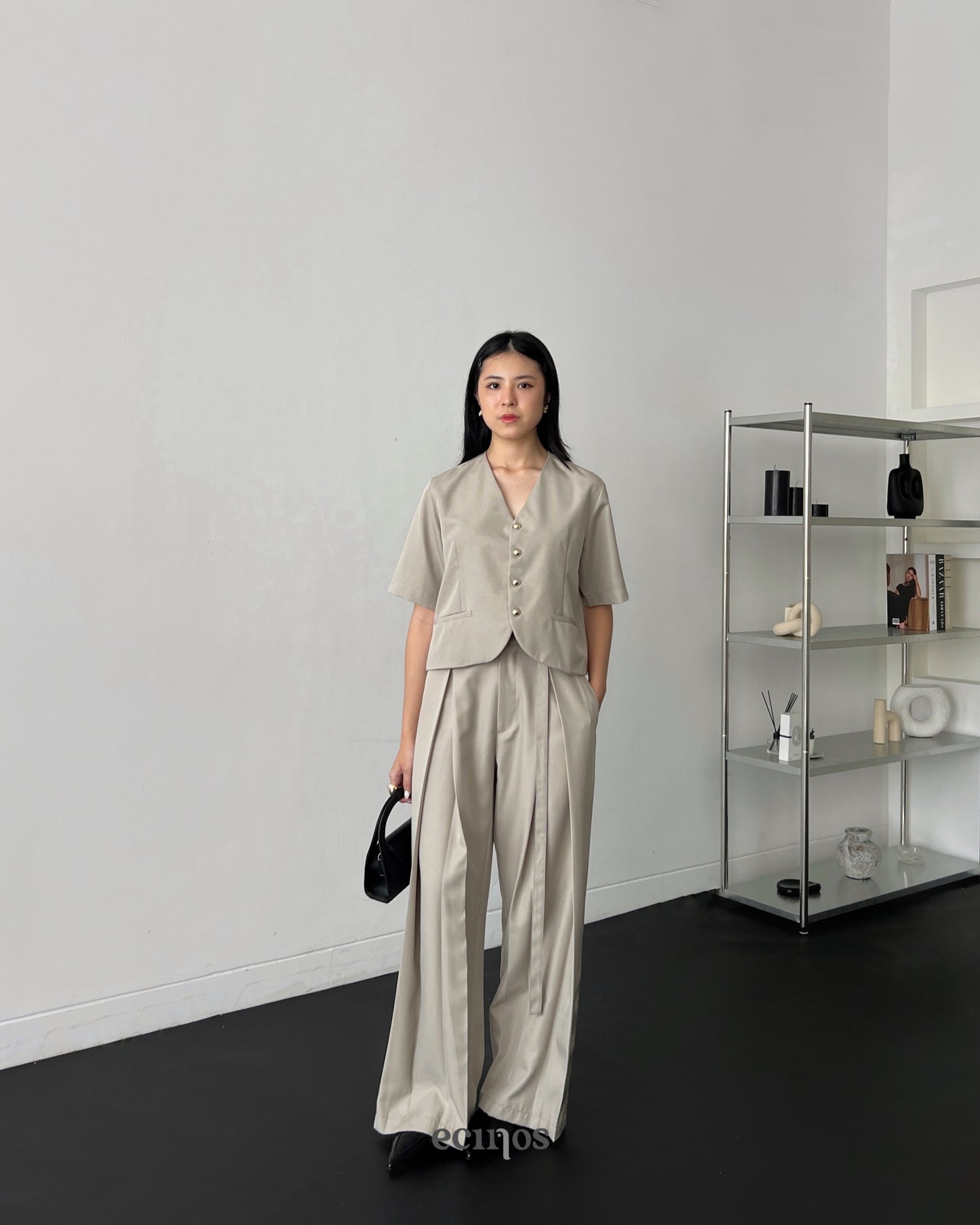 ECINOS - Winter Pleated Trousers 2.0