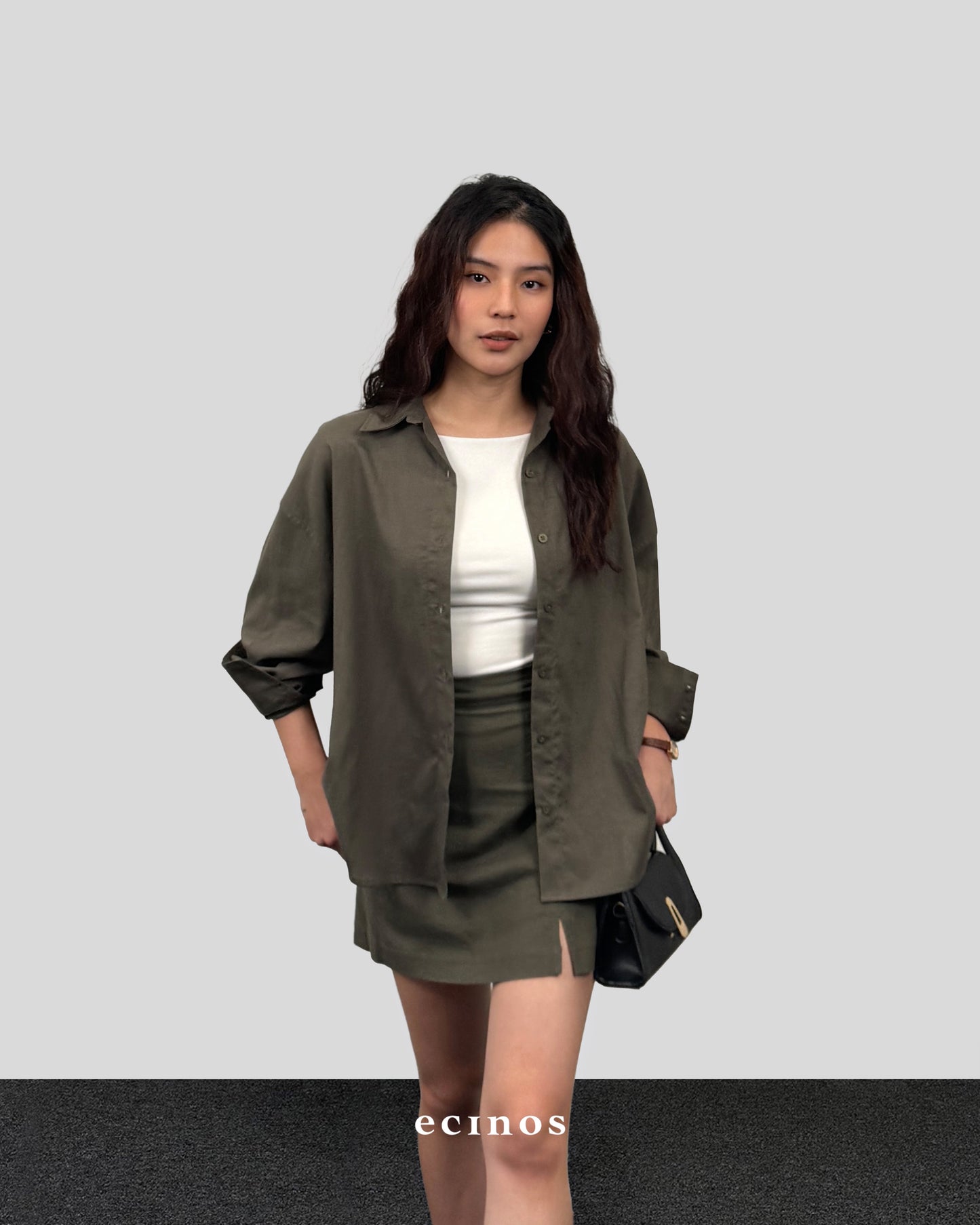 ECINOS - Philia Oversized Linen Shirt 2.0