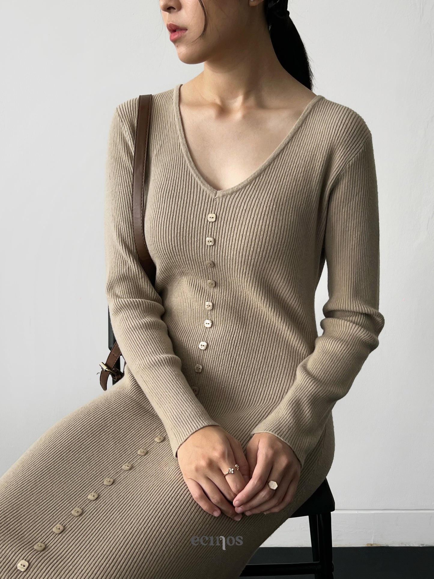 ECINOS - Natasha Knitted Dress