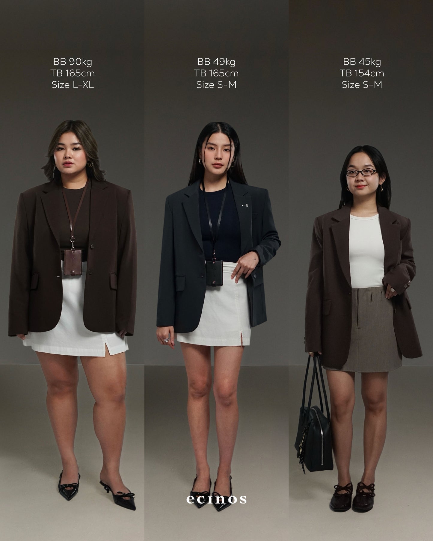 ECINOS - Tailored Oversized Blazer