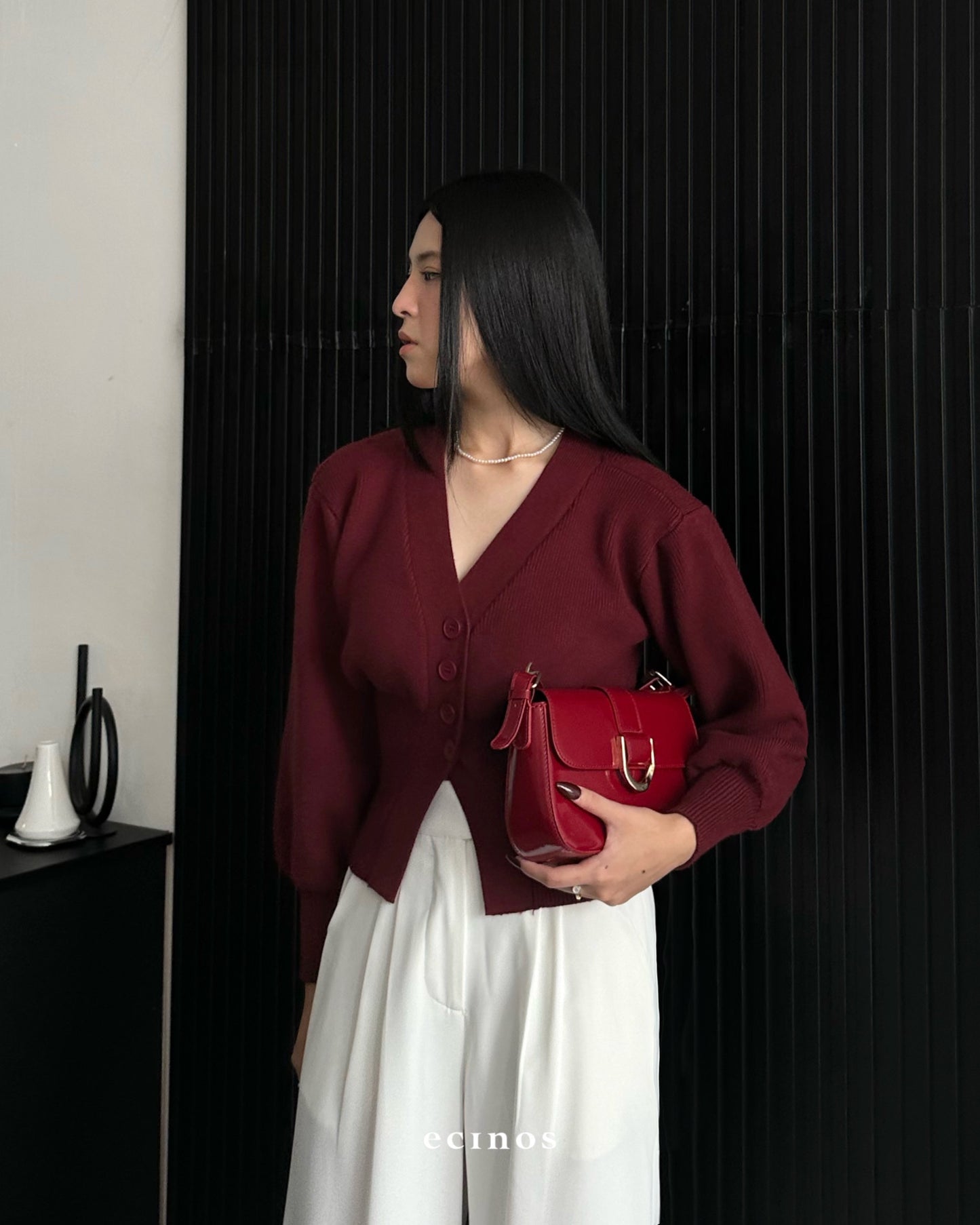 ECINOS - Times Fitted Cardigan