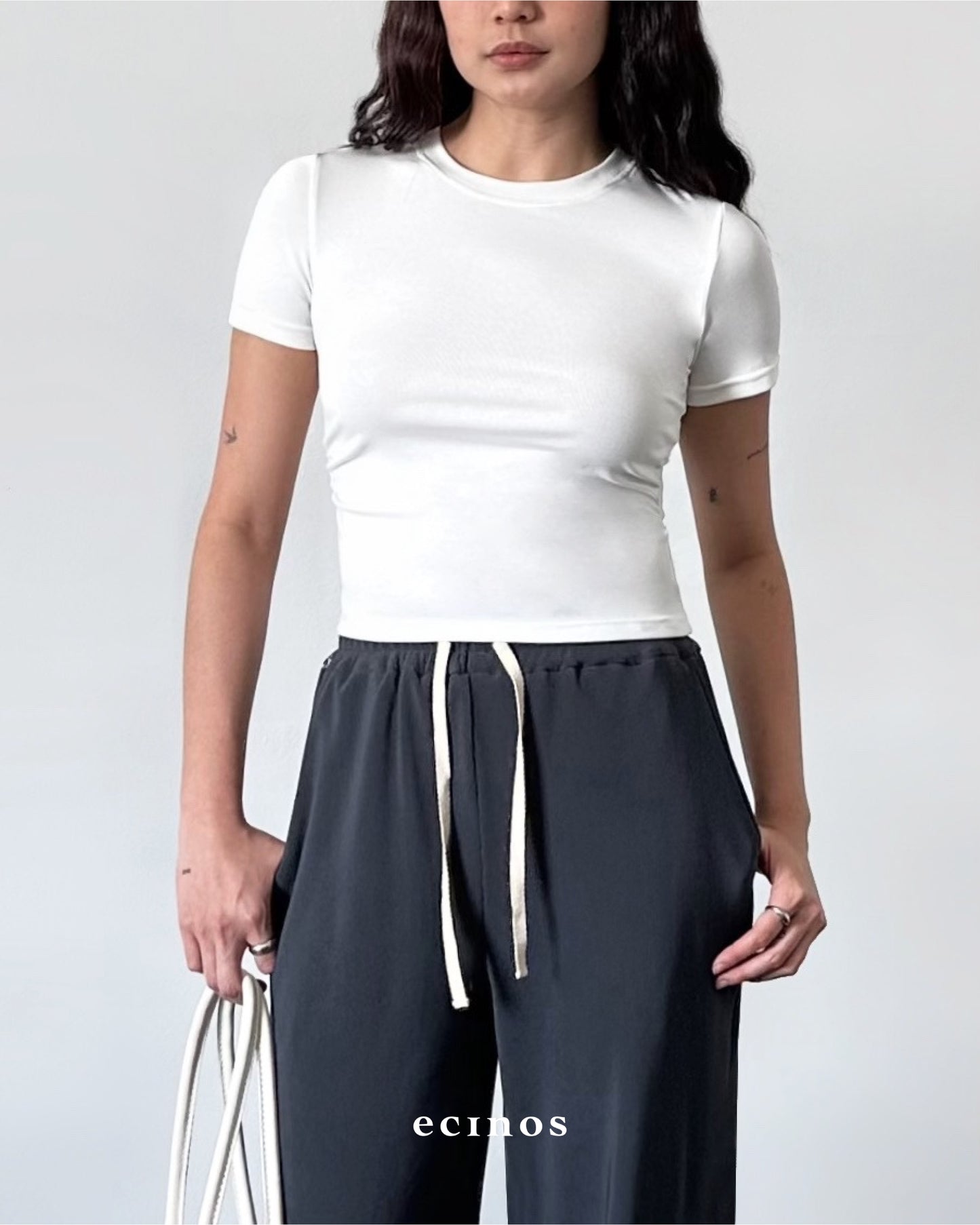 ECINOS - CORE Fitted Tencel T-shirt