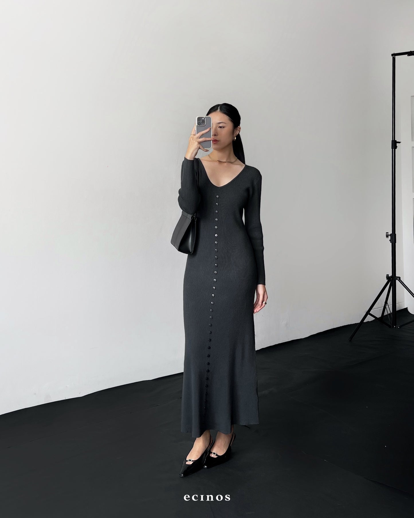 ECINOS - Natasha Knitted Dress