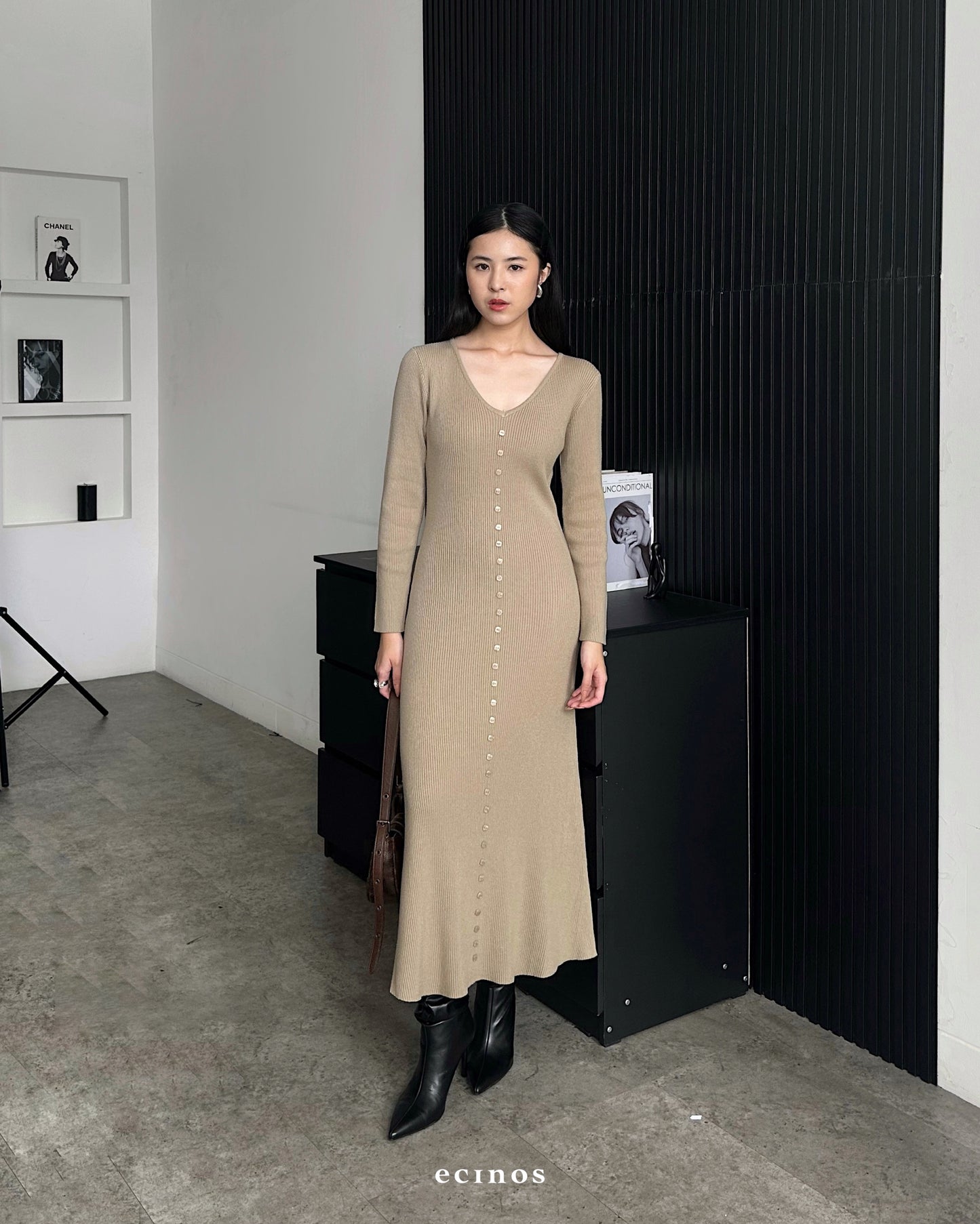 ECINOS - Natasha Knitted Dress