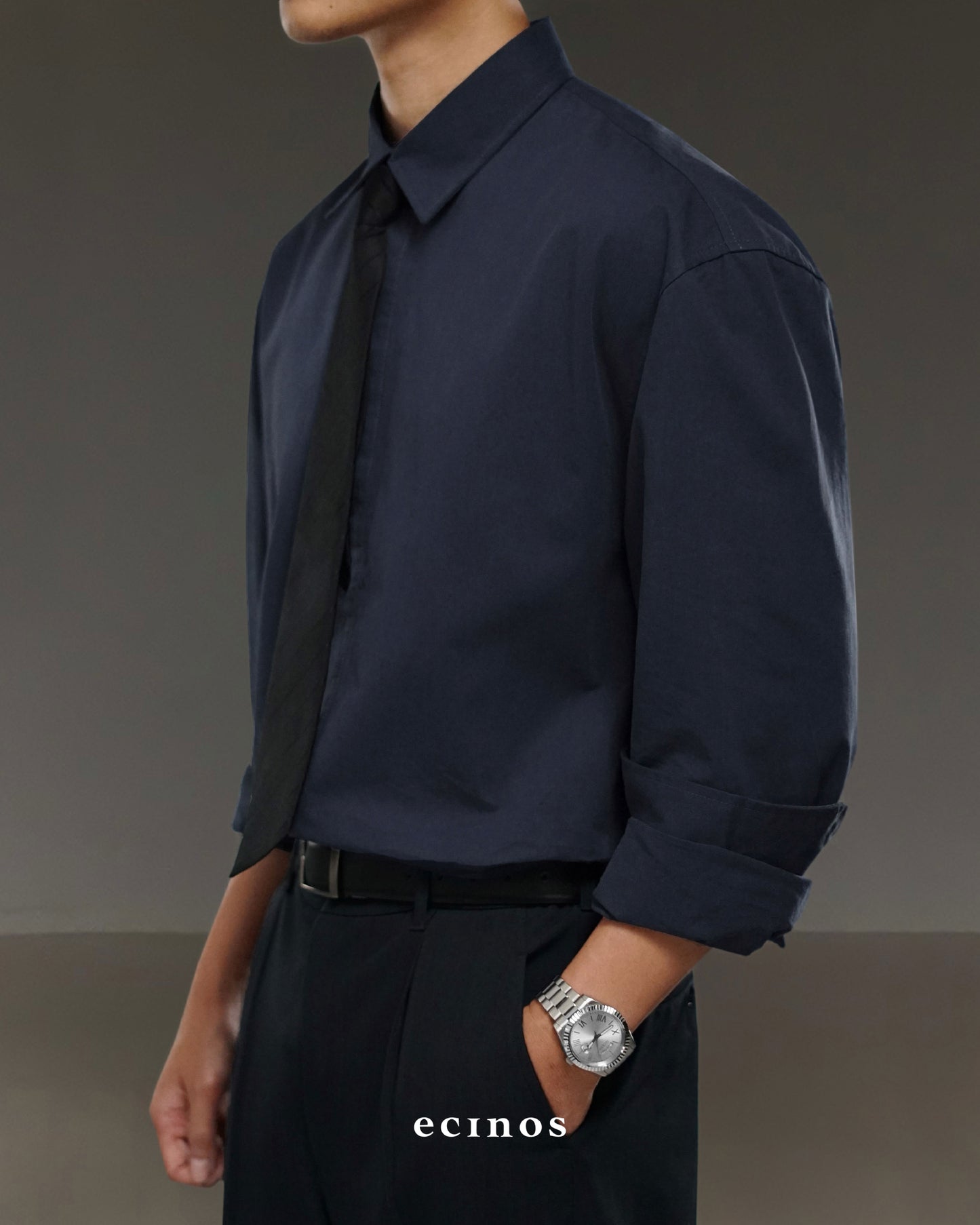 ECINOS Man - 100% Cotton Oversized Shirt (Man Version)