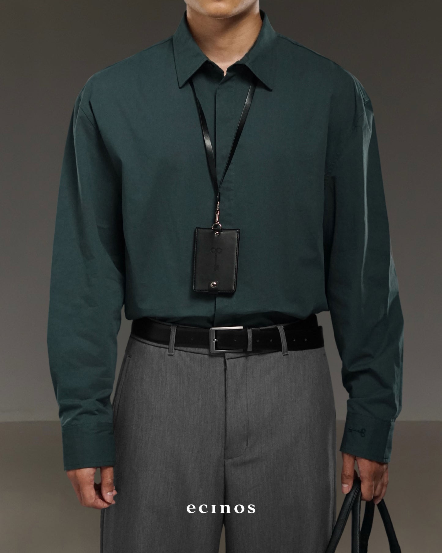 ECINOS Man - 100% Cotton Oversized Shirt (Man Version)