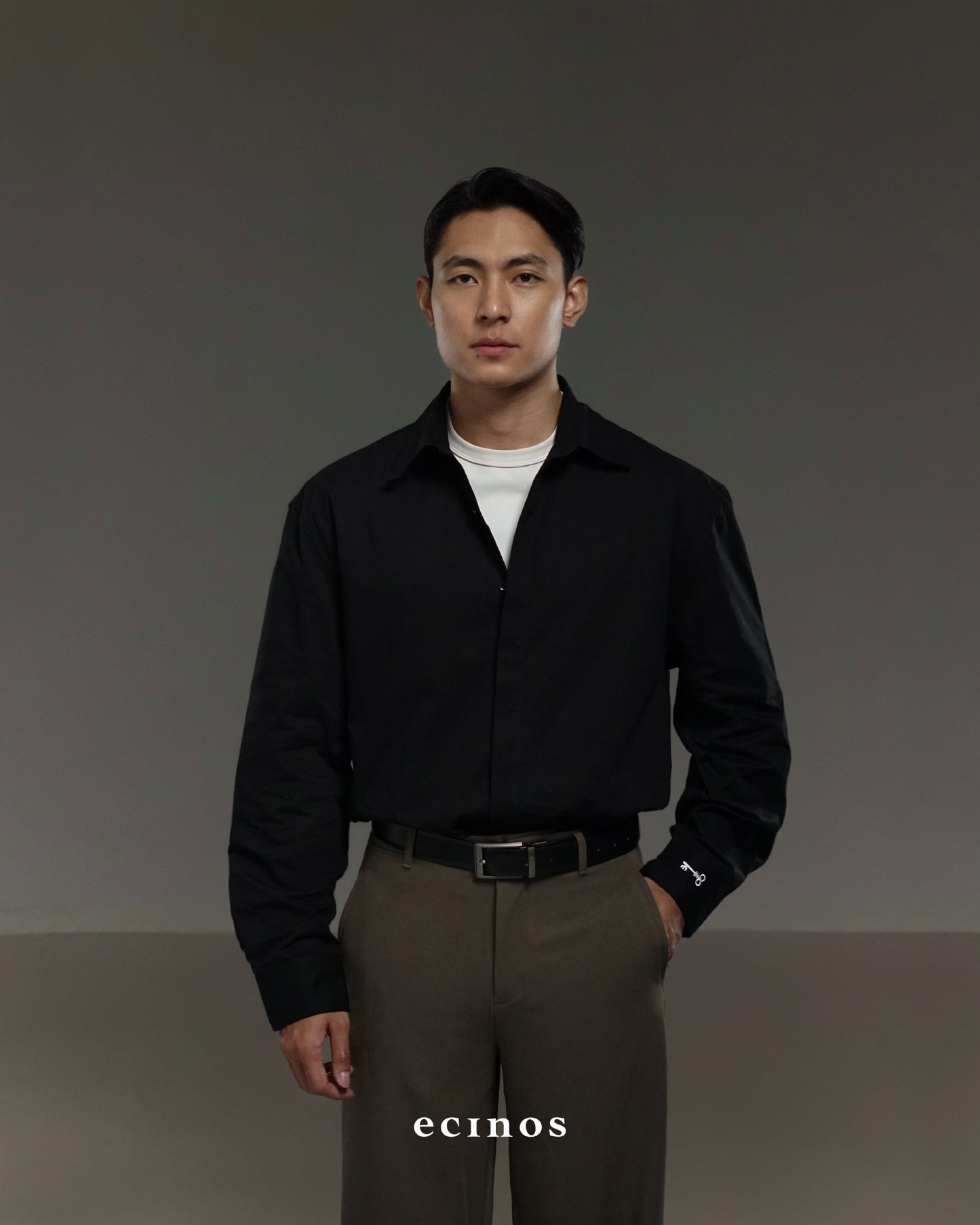 ECINOS Man - 100% Cotton Oversized Shirt (Man Version)