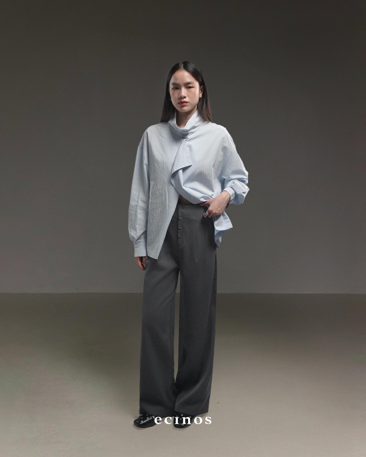 ECINOS - Peggy High-Waisted Pants