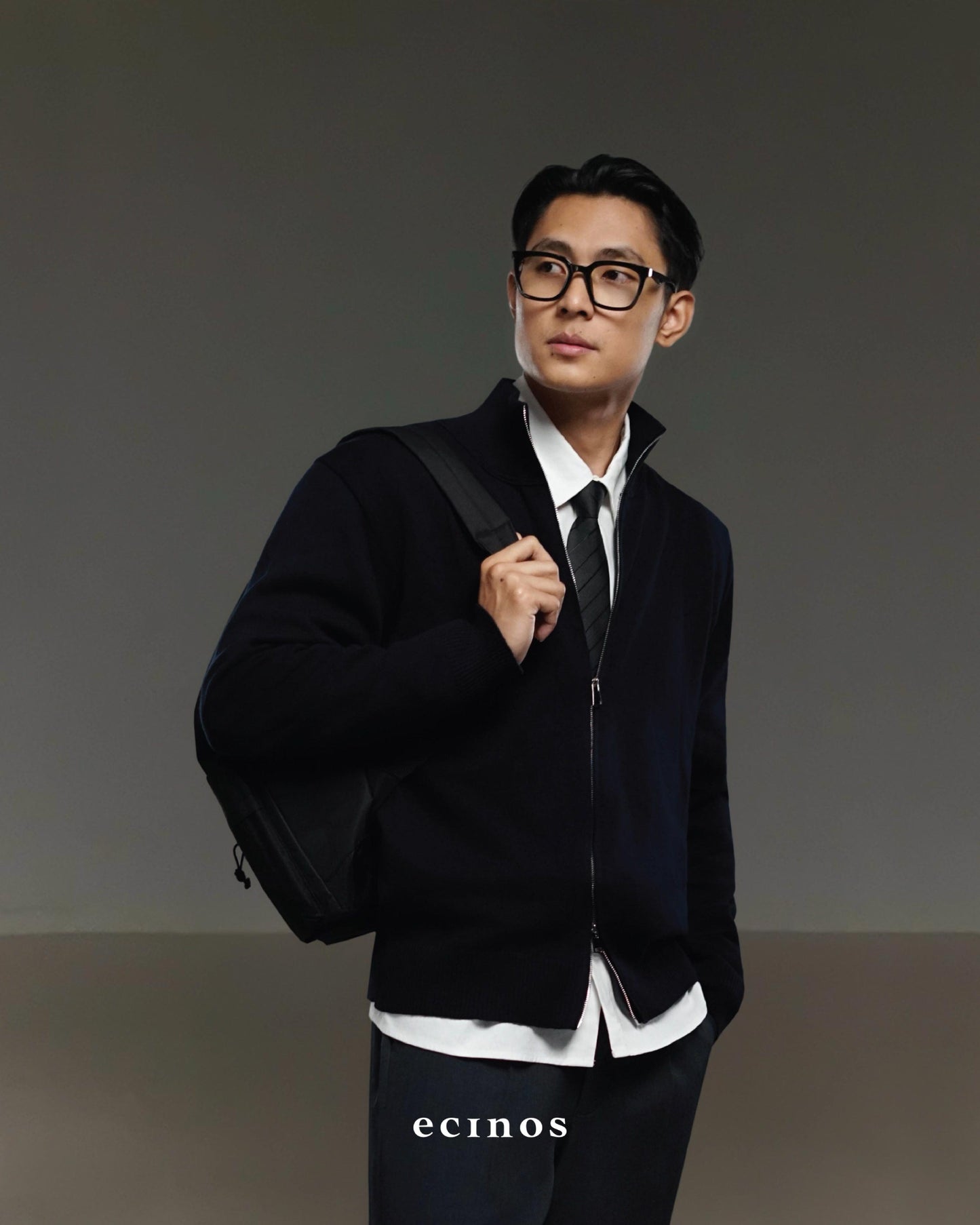 ECINOS Man - Leo Double Zip-Up Cardigan
