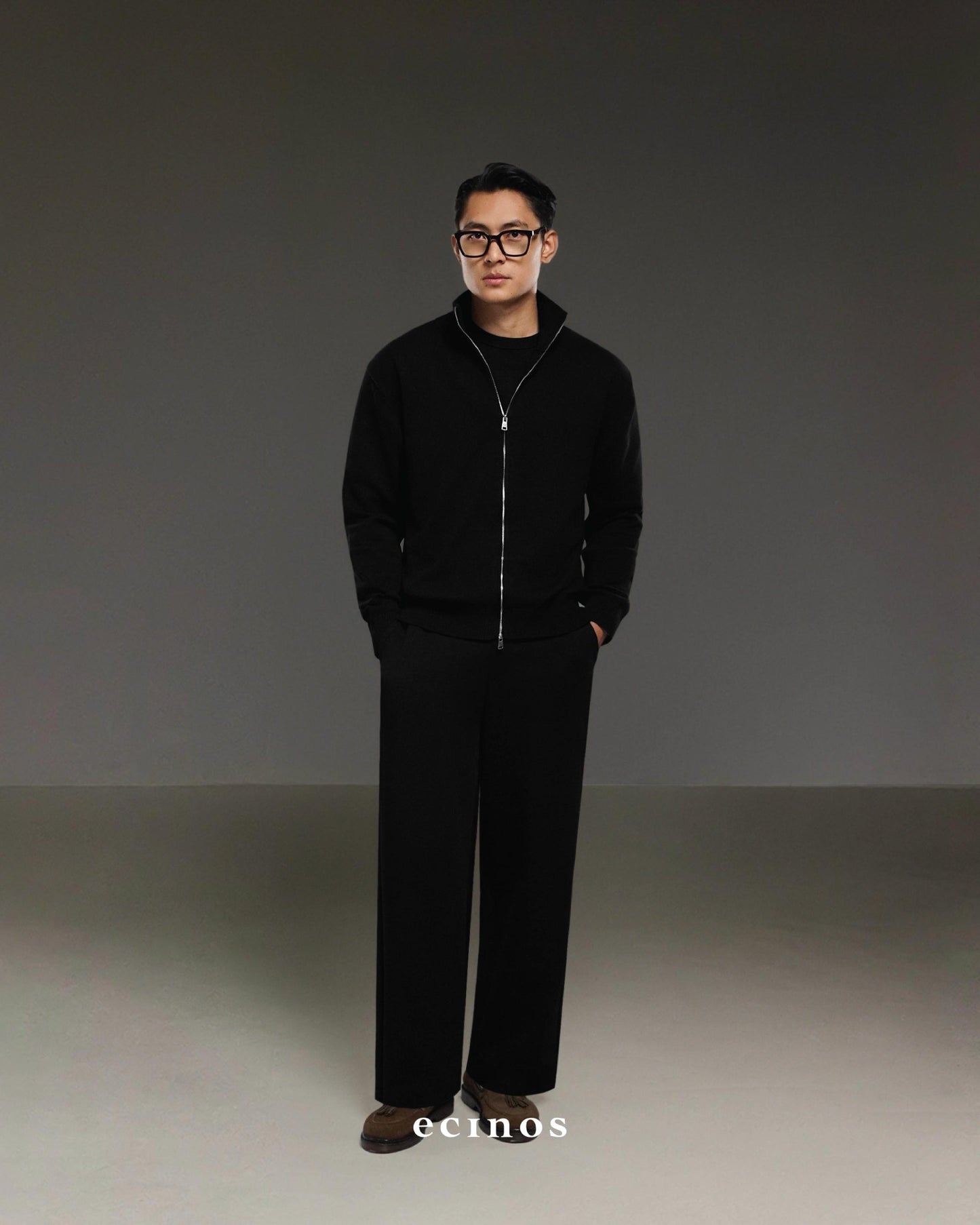 ECINOS Man - Leo Double Zip-Up Cardigan