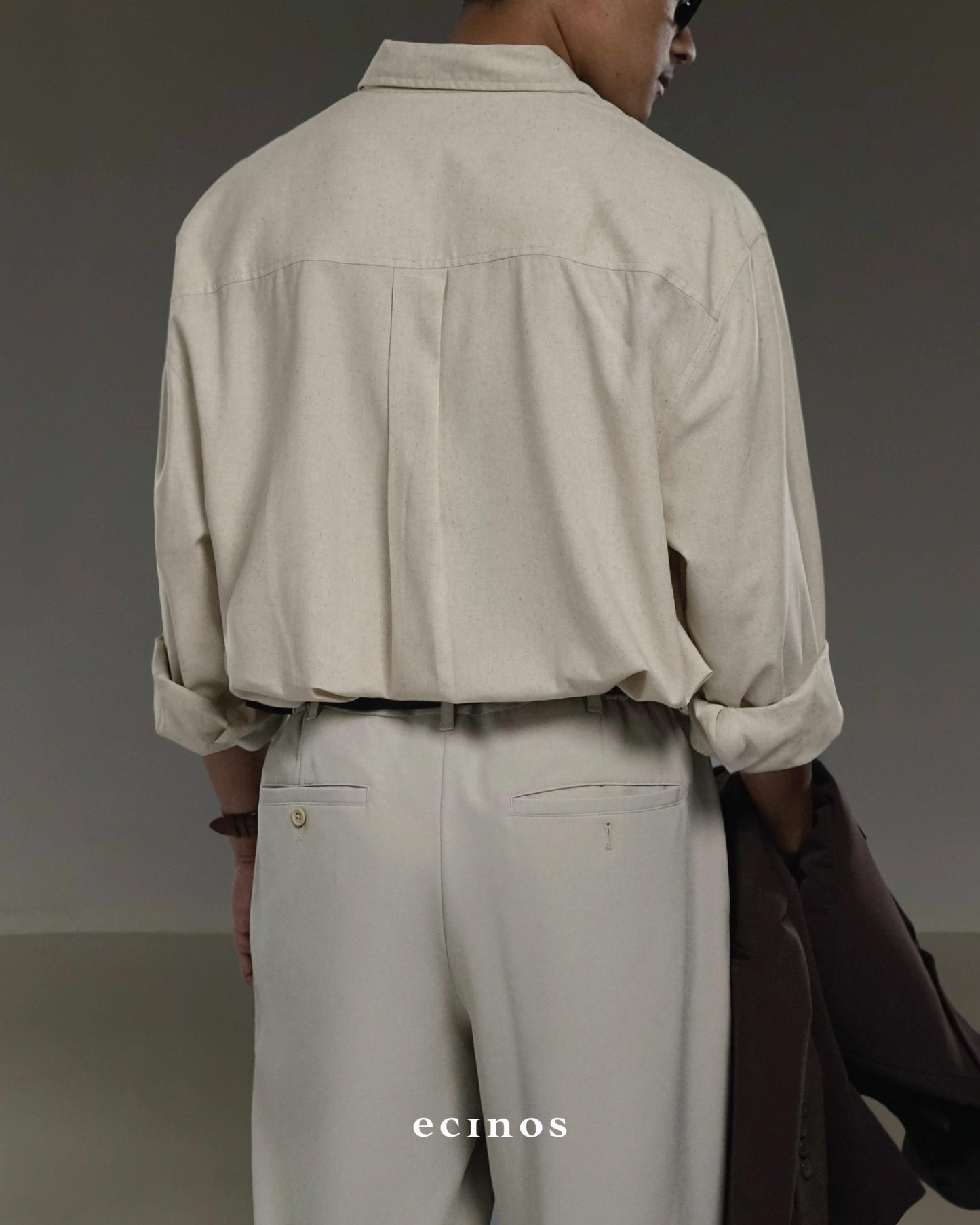 ECINOS Man - Philo Oversized Linen Shirt