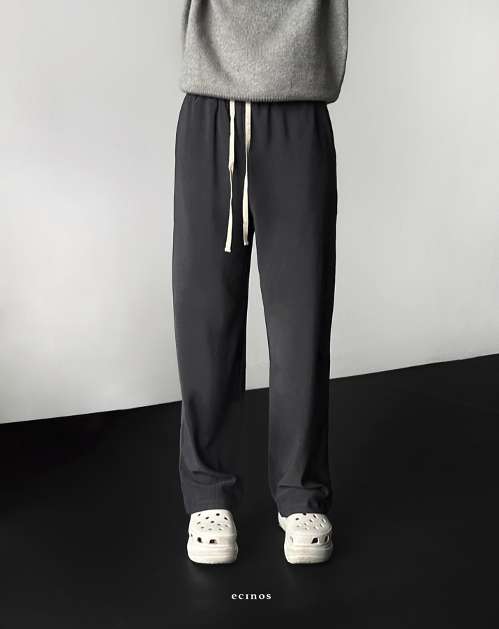 ECINOS - Designer Ribbed Pants