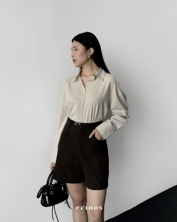 ECINOS - Philia Oversized Linen Shirt 2.0