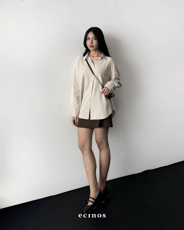 ECINOS - Philia Oversized Linen Shirt 2.0