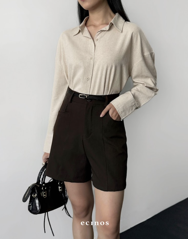 ECINOS - Philia Oversized Linen Shirt 2.0
