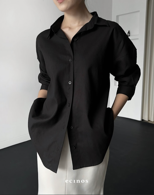 ECINOS - Philia Oversized Linen Shirt 2.0