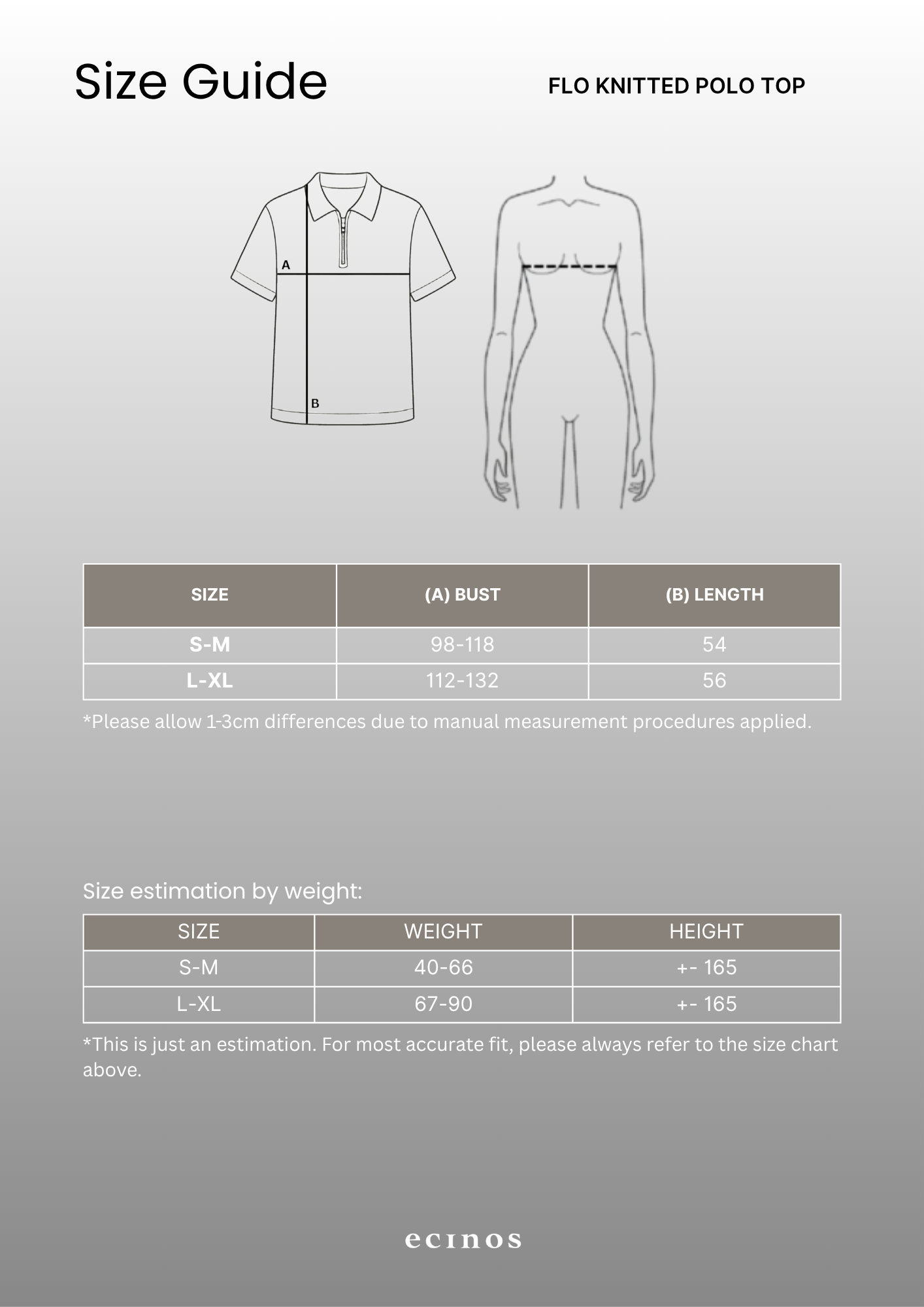 ECINOS - Flo Knitted Polo Top