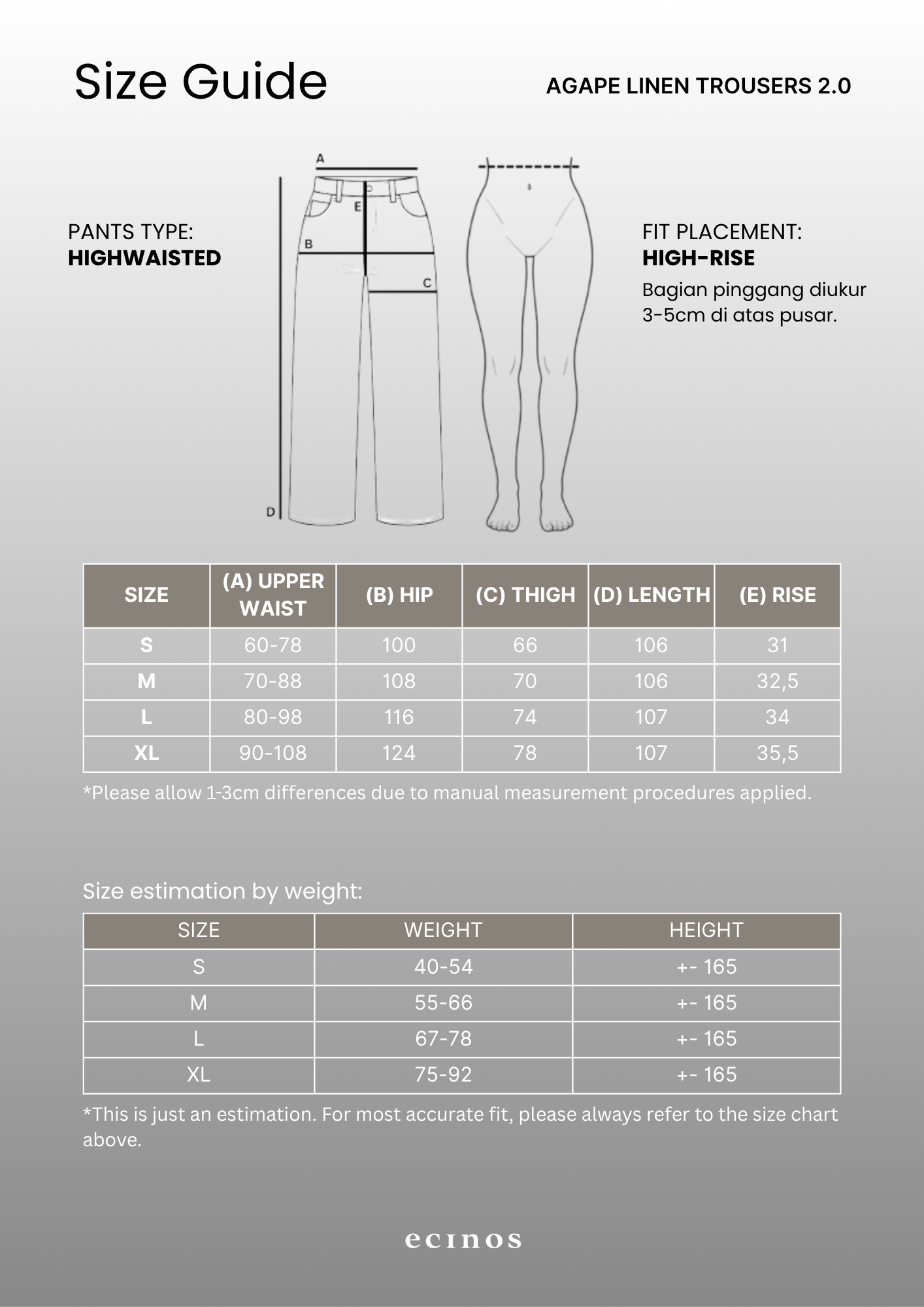 ECINOS - Agape Linen Trousers 2.0