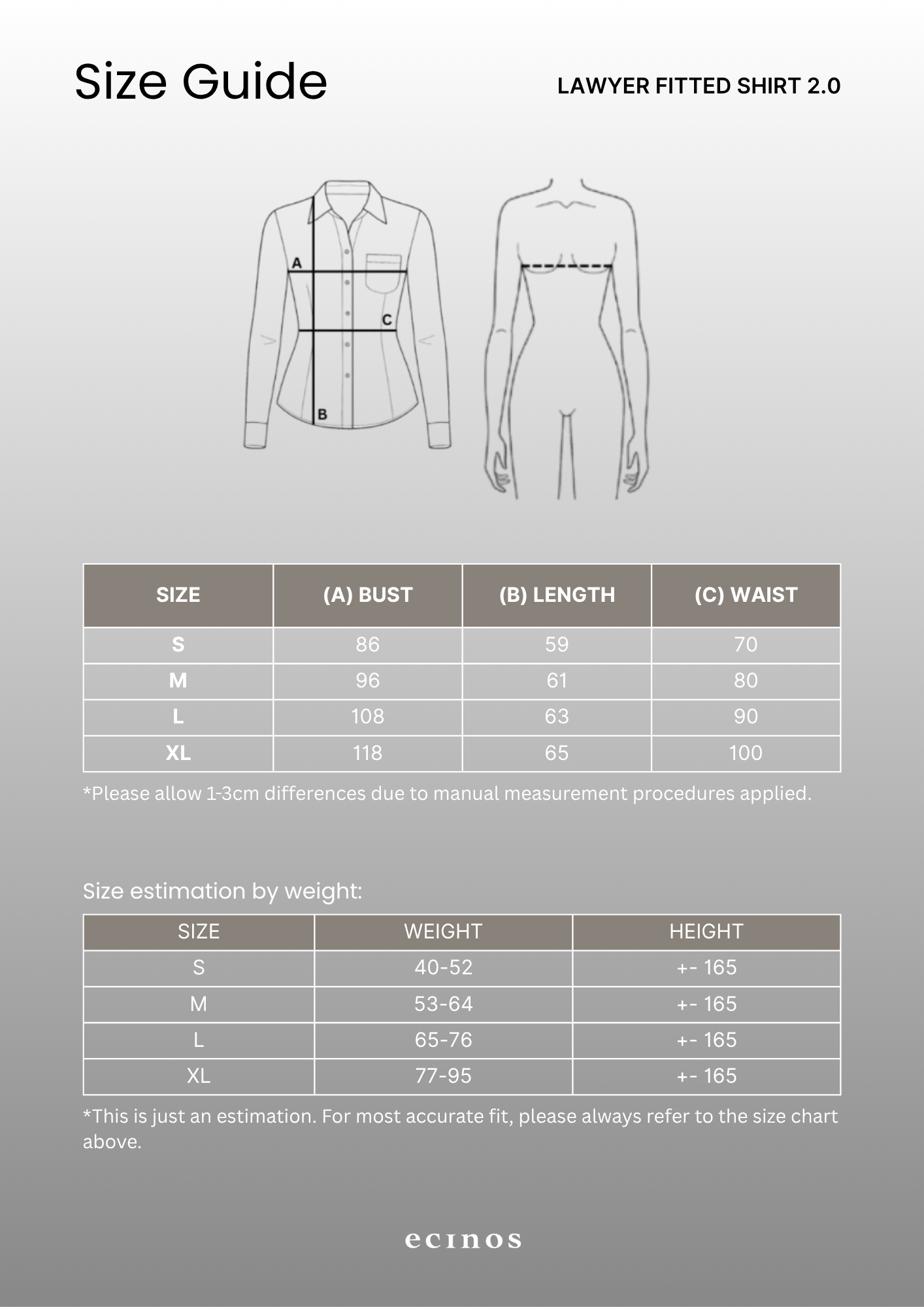 ECINOS - Lawyer Fitted Shirt 2.0