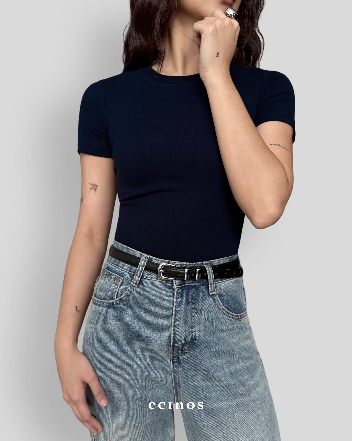 ECINOS - Core Fitted Tencel T-shirt 2.0