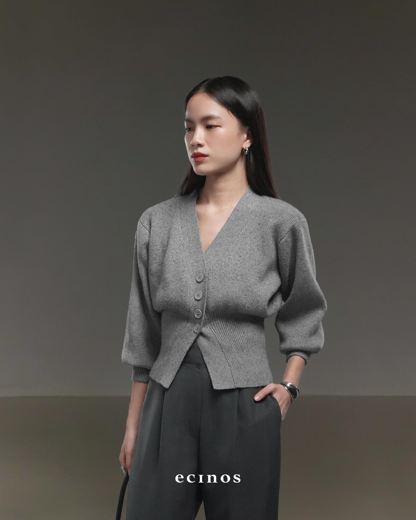ECINOS - Times Fitted Cardigan