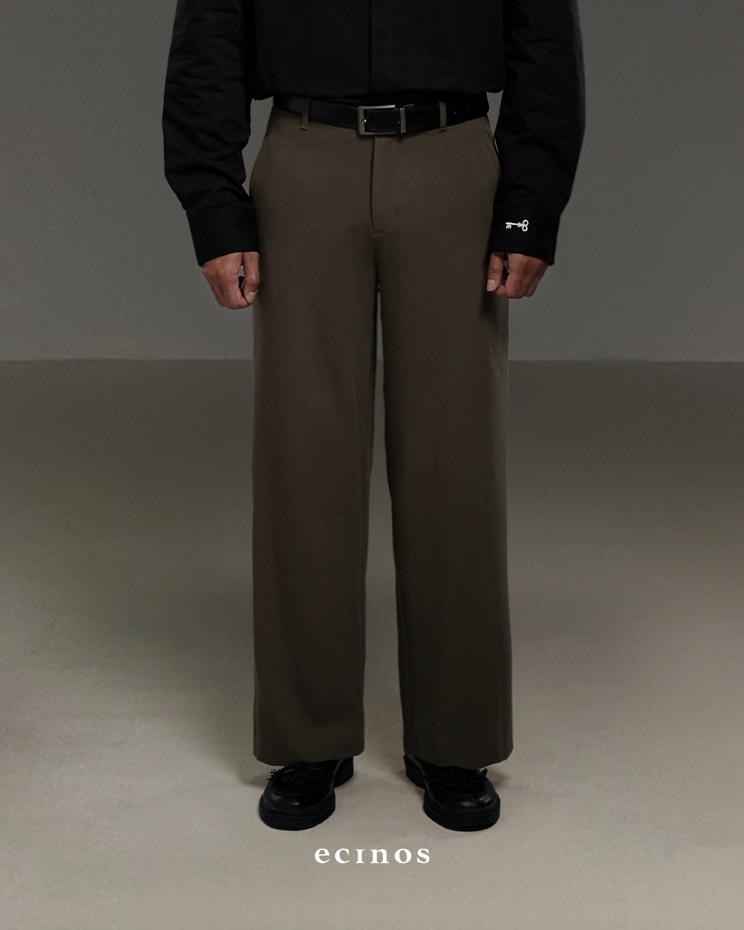 ECINOS Man - Tailored Wide Leg Trousers