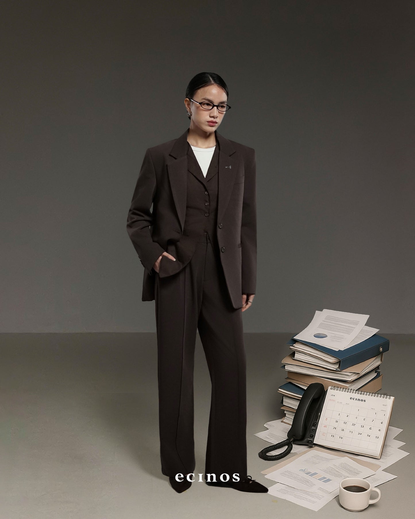 ECINOS - Tailored Oversized Blazer
