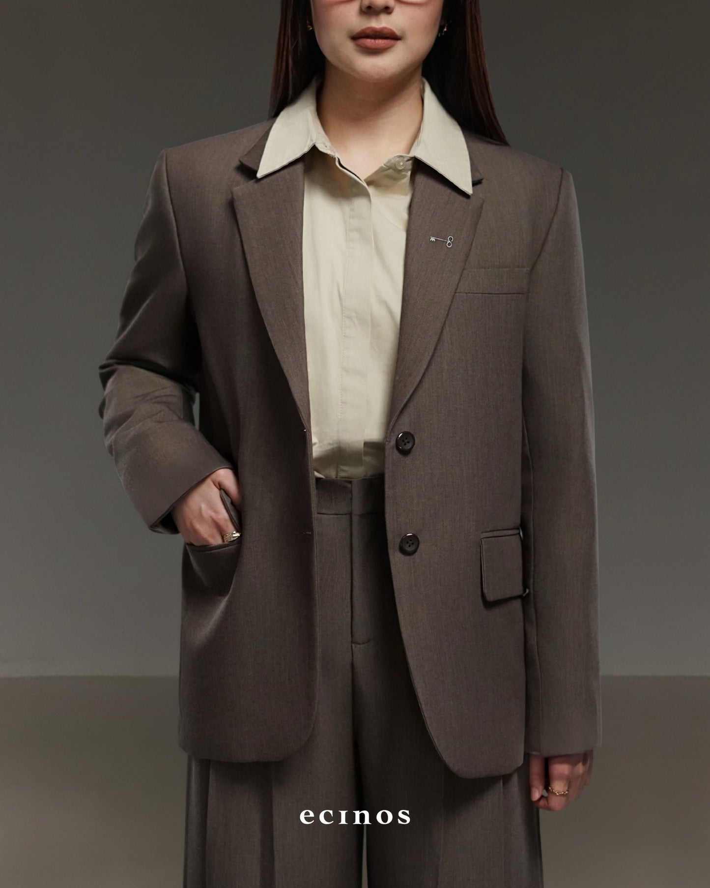 ECINOS - Tailored Oversized Blazer
