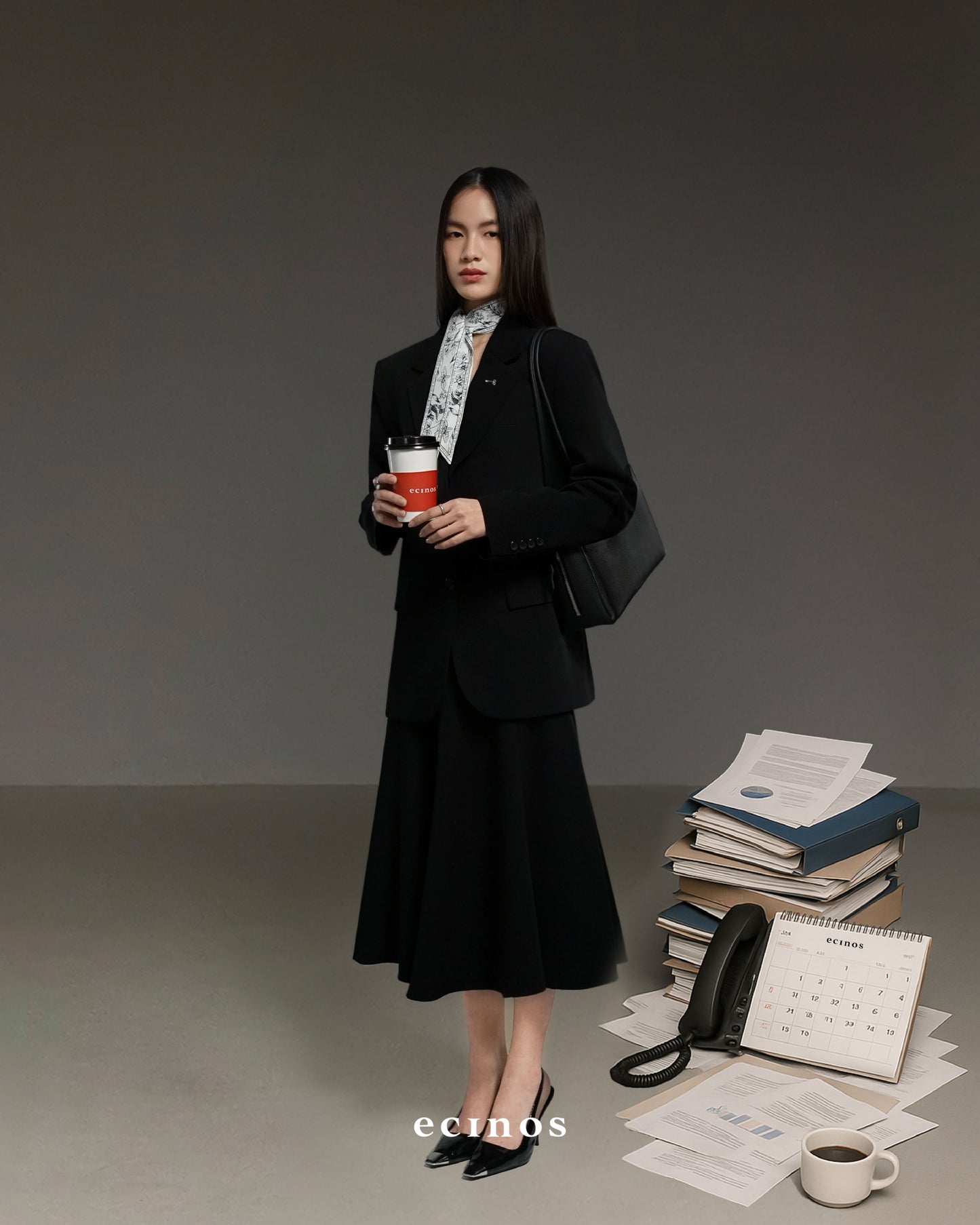 ECINOS - Tailored Oversized Blazer