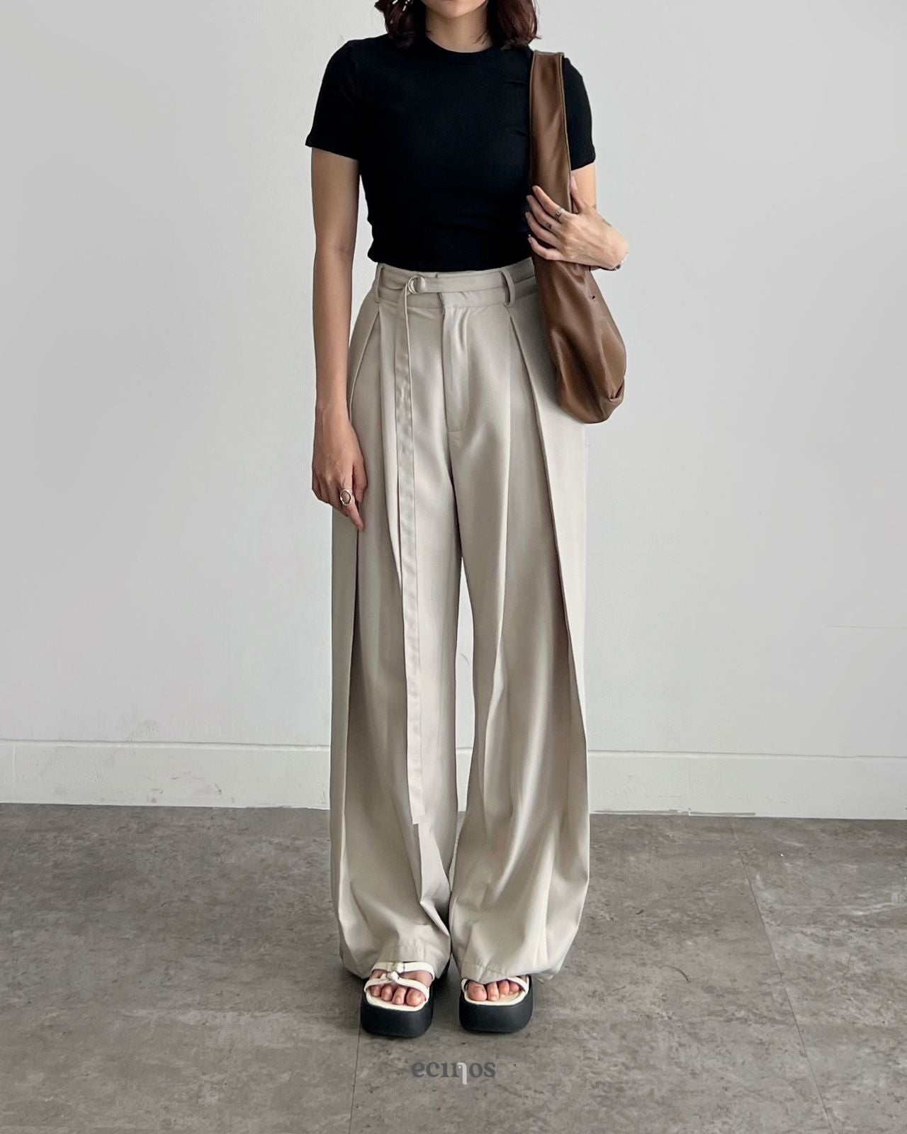 ECINOS - Winter Pleated Trousers 2.0