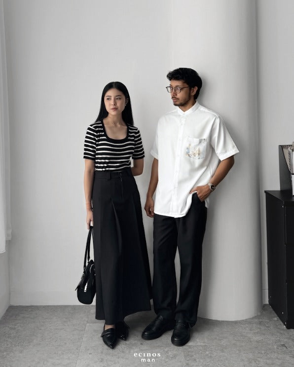 ECINOS Man - Mandarin Collar Shirt