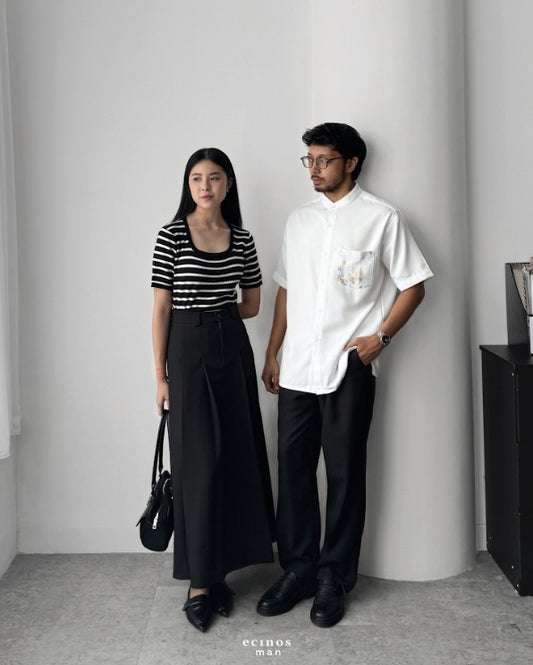 ECINOS Man - Mandarin Collar Shirt