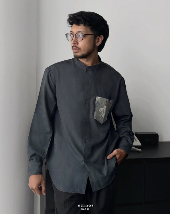 ECINOS Man - Mandarin Collar Shirt