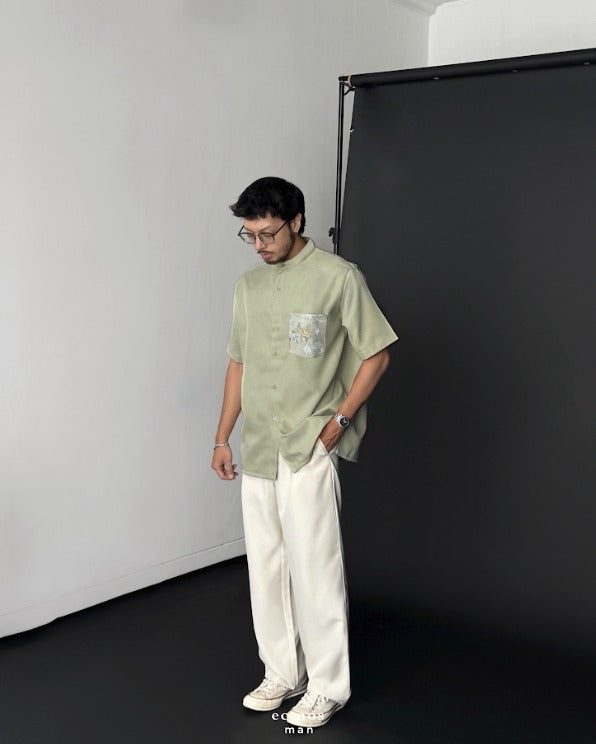 ECINOS Man - Mandarin Collar Shirt