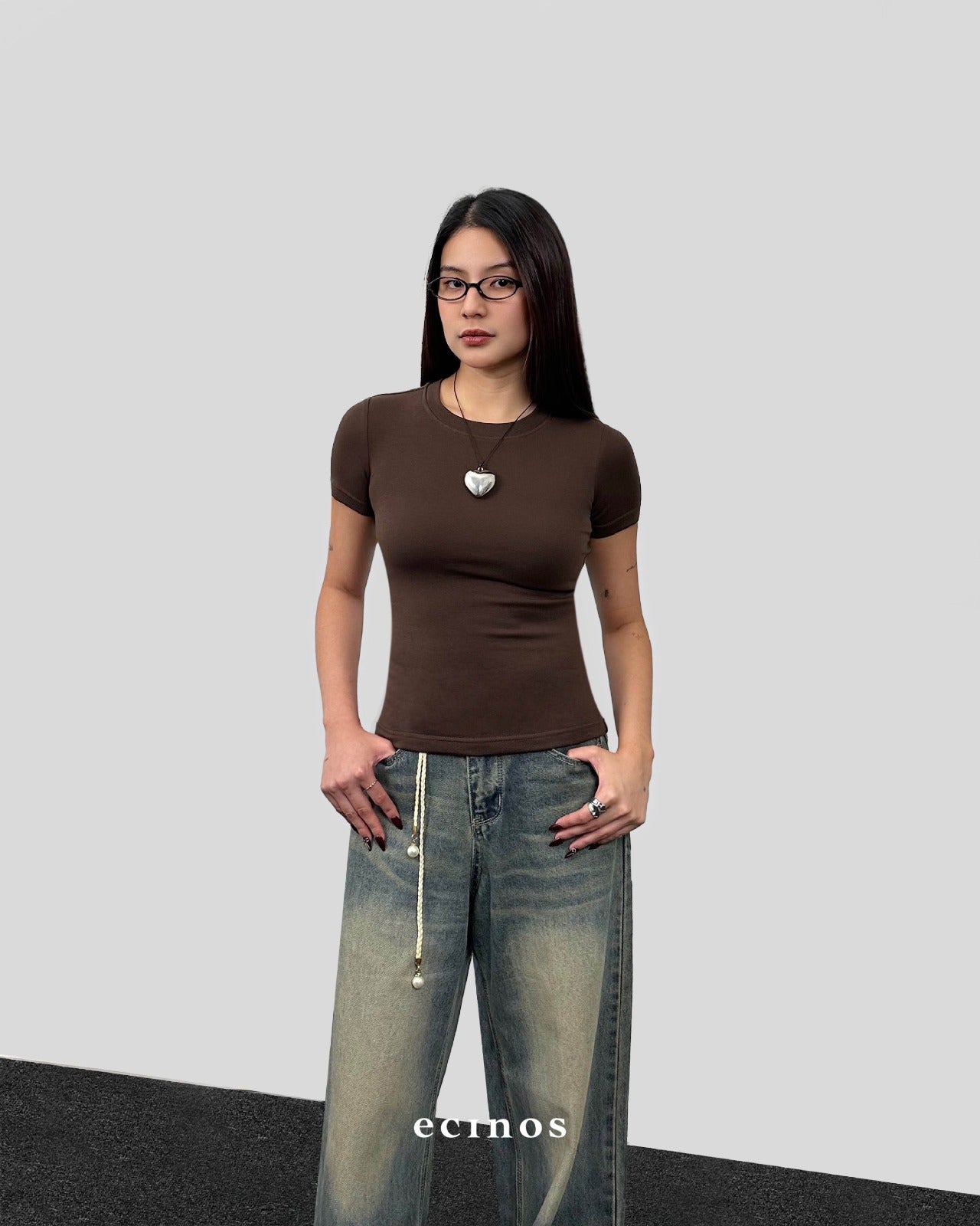 ECINOS - Core Fitted Tencel T-shirt 2.0