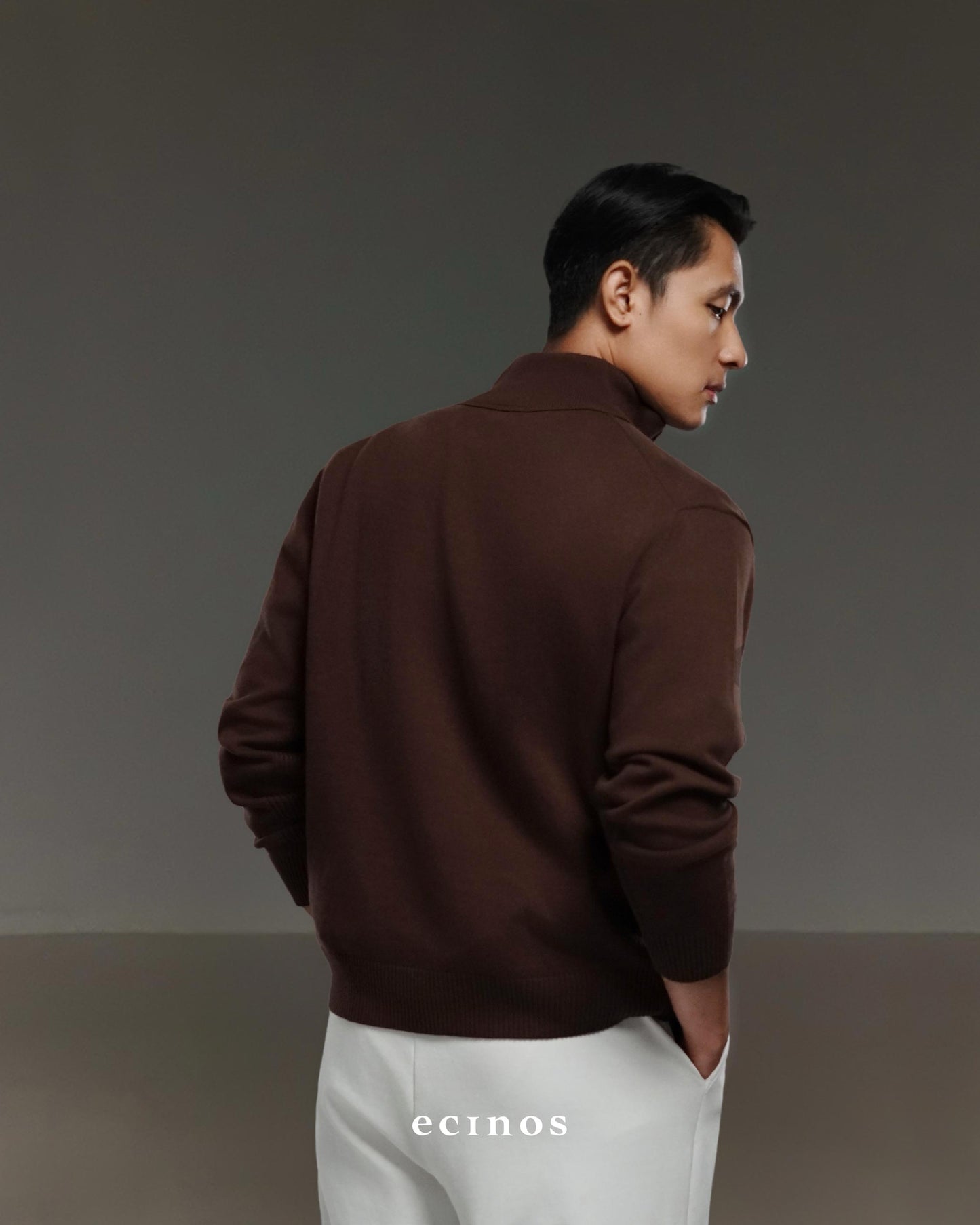 ECINOS Man - Leo Double Zip-Up Cardigan