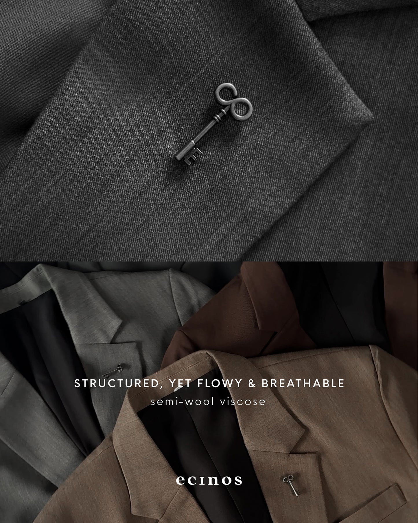 ECINOS - Tailored Oversized Blazer