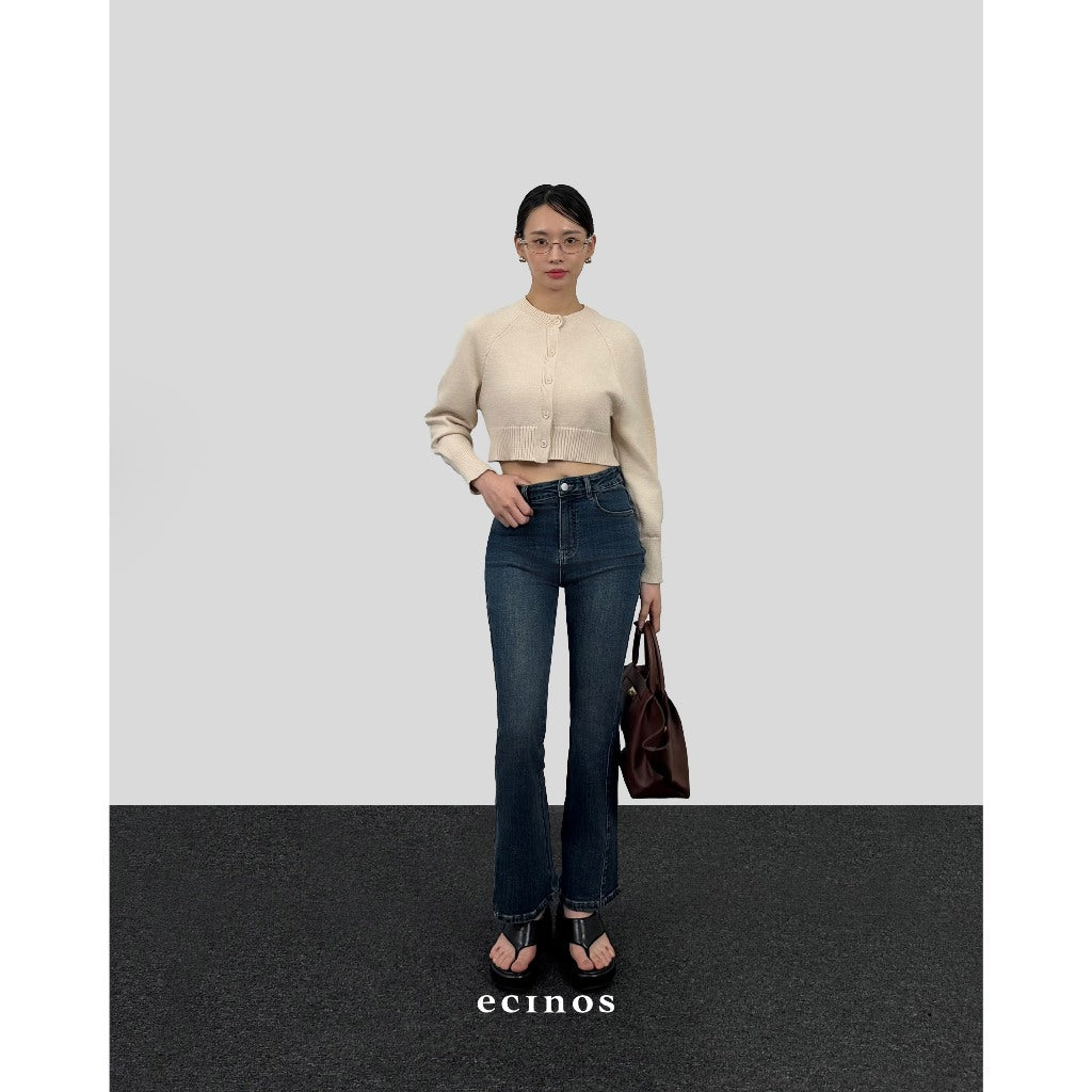 ECINOS - DENIM Flared Jeans