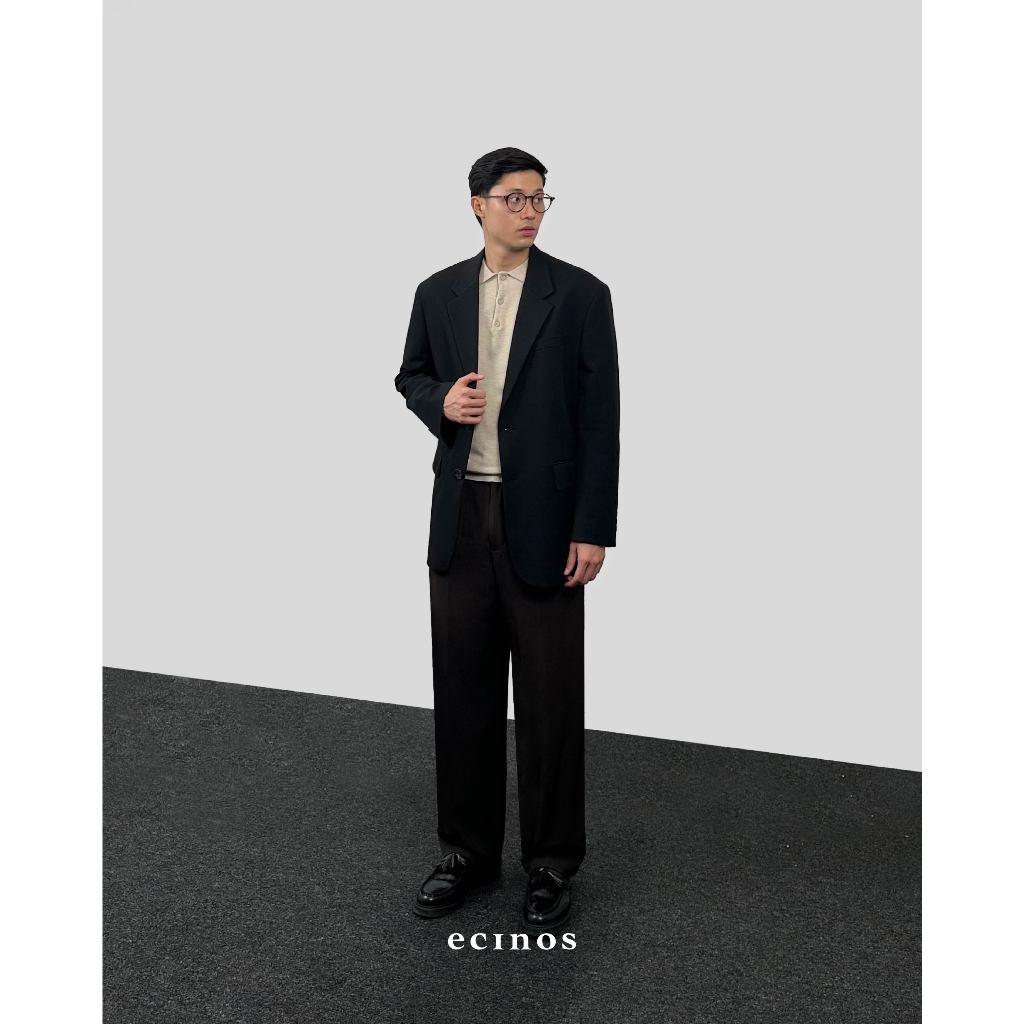 ECINOS Man - Han Knitted Polo Button Top