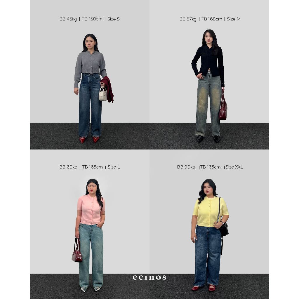 ECINOS - DENIM Straight Jeans