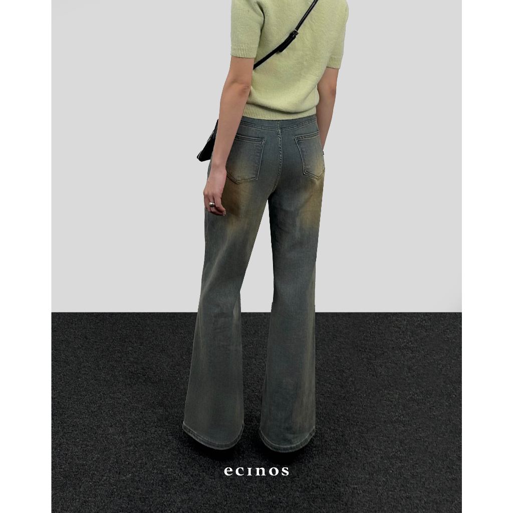 ECINOS - DENIM Flared Jeans