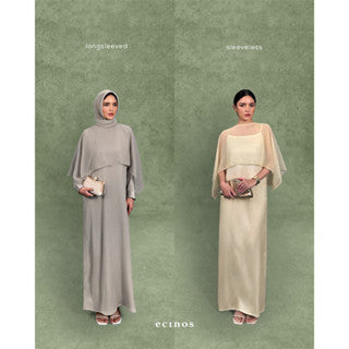 ECINOS - Sateen Tulle Dress Set