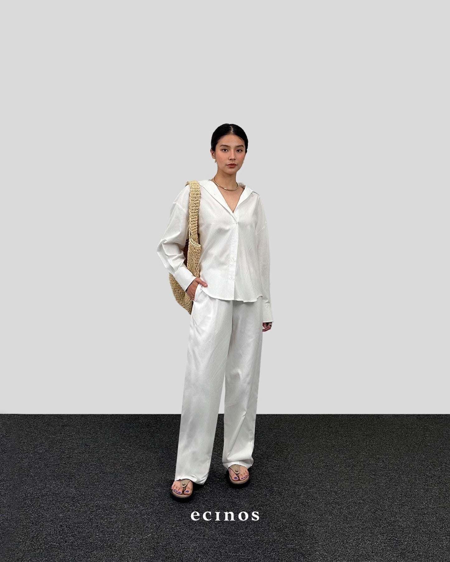 ECINOS - Philia Oversized Linen Shirt 2.0